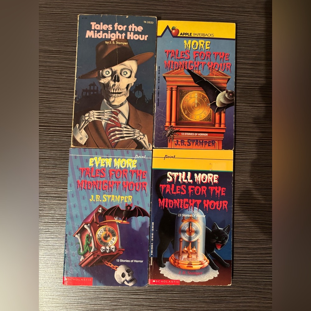 4 vintage Scholastics books